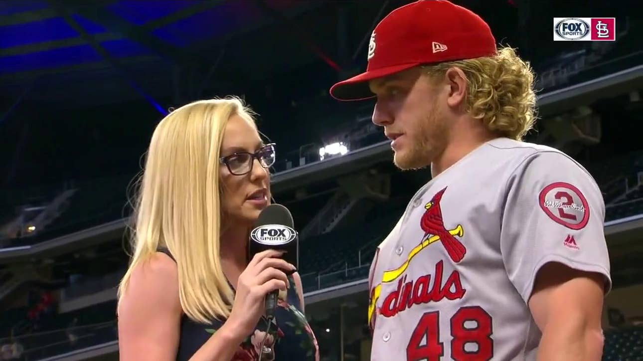 Bader on clutch homer: 'Not really looking for anything besides in your hot zone'