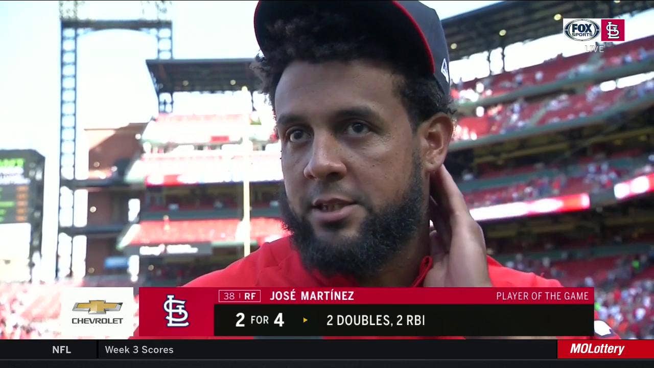 Martínez: 'We're pretty excited' for series with Brewers