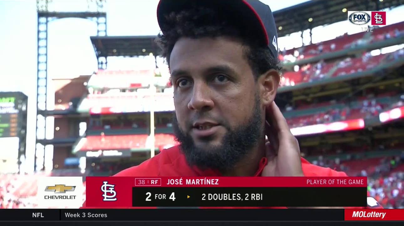 Martínez: 'We're pretty excited' for series with Brewers