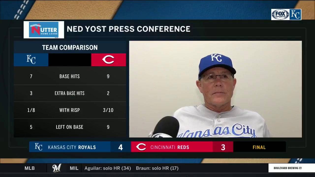 Yost on pulling Skoglund after a long rain delay