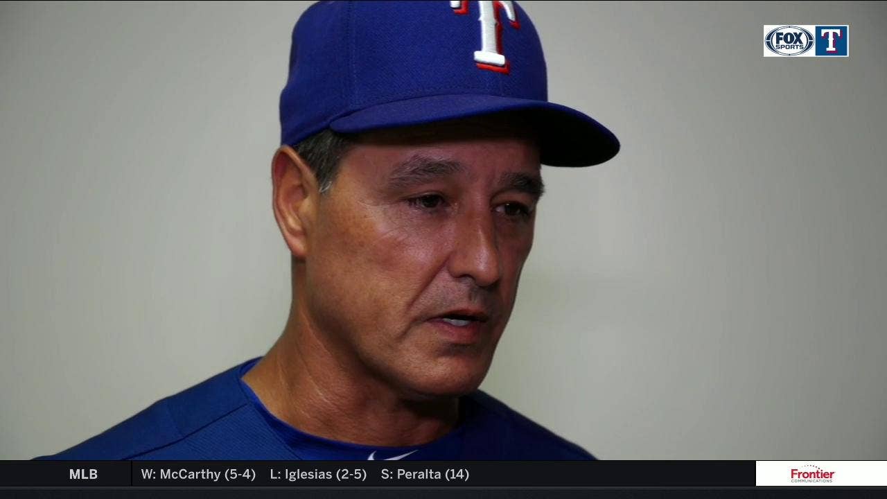 Don Wakamatsu talks Joey Gallo hitting his 40th home run, loss to Angels