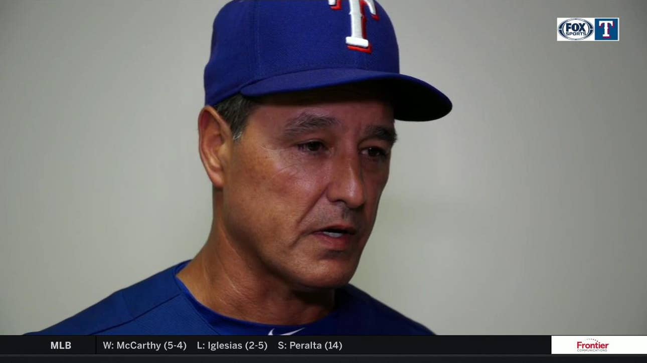Don Wakamatsu talks Joey Gallo hitting his 40th home run, loss to Angels