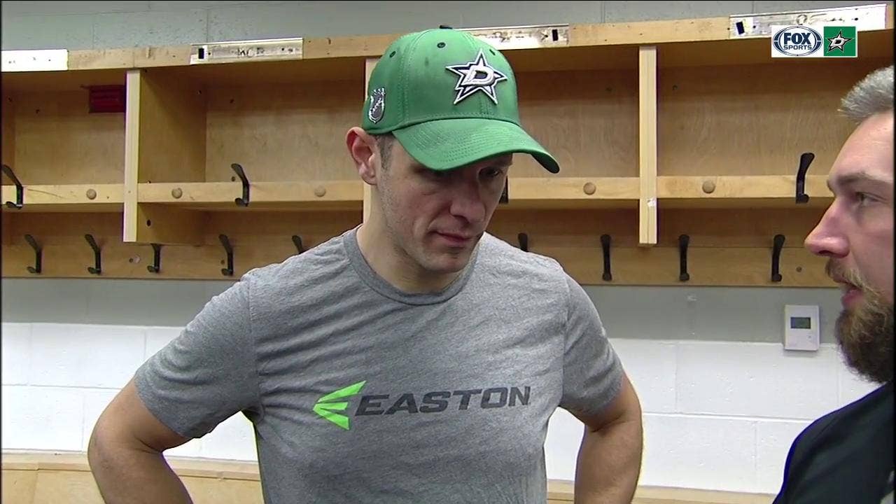 Jason Spezza on emotional night, loss to Senators