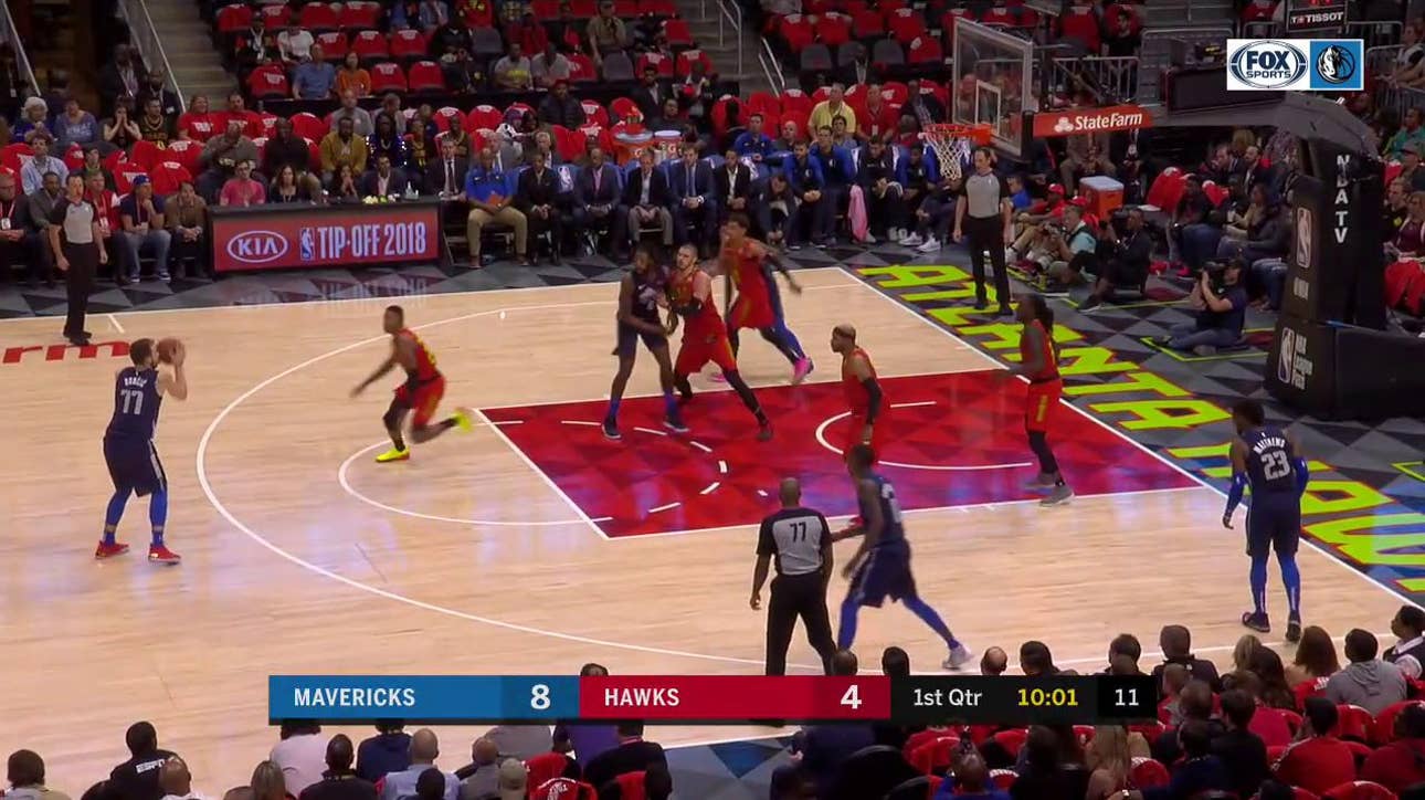 HIGHLIGHTS: Luka Doncic with the Step-Back in the 1st Quarter | Dallas Mavericks at Atlanta Hawks