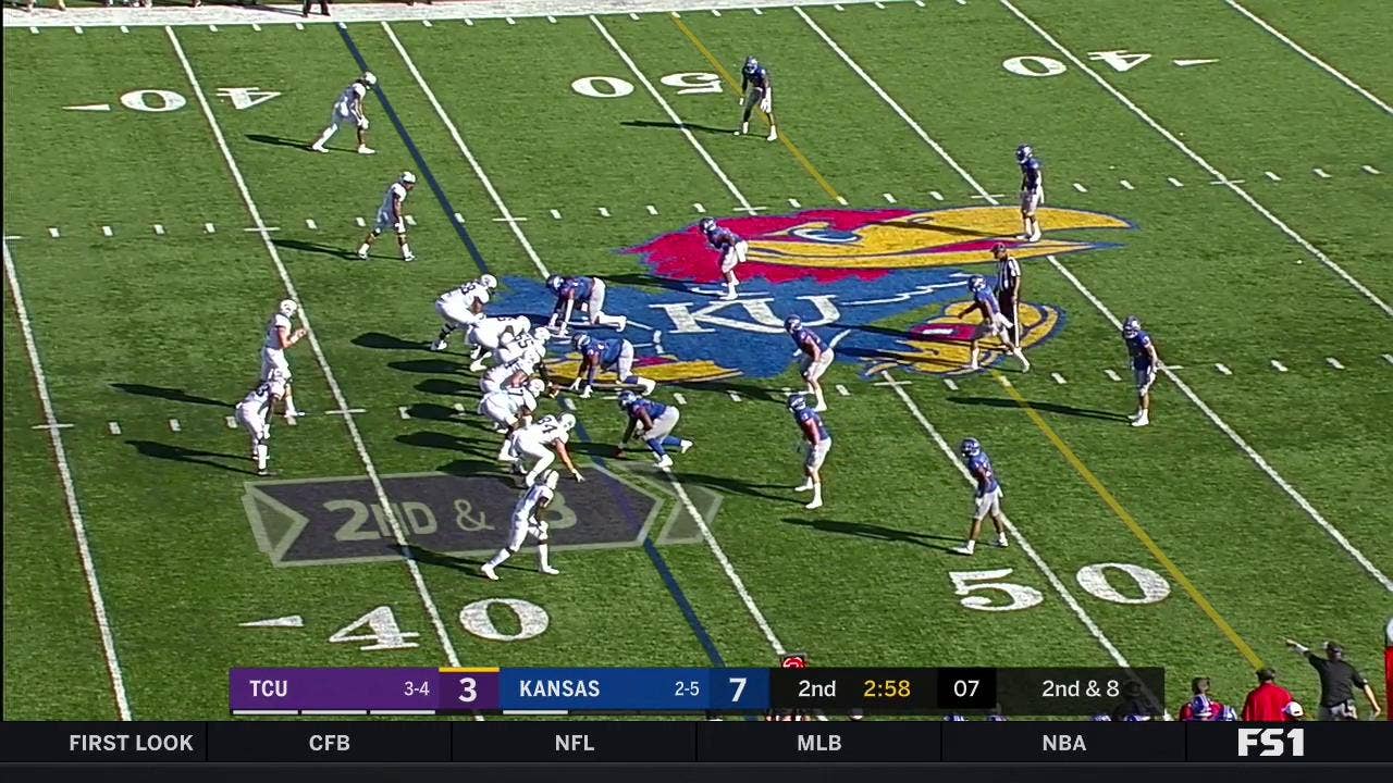 HIGHLIGHTS: Michael Collins finds Jalen Reagor for 56-Yard TCU Touchdown vs. Kansas