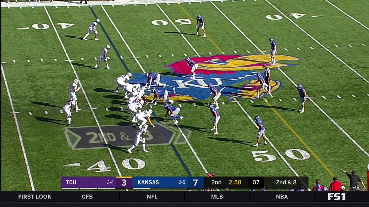 HIGHLIGHTS: Michael Collins finds Jalen Reagor for 56-Yard TCU Touchdown vs. Kansas
