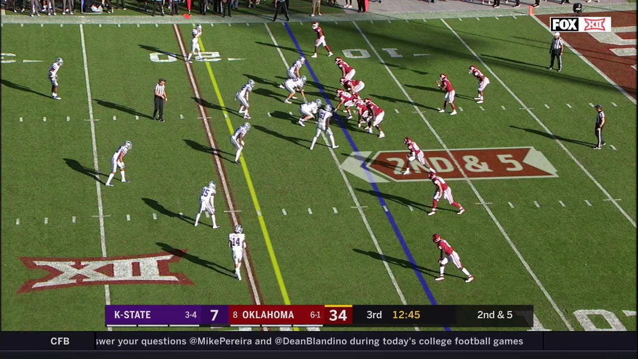 HIGHLIGHTS: Kennedy Brooks breaks one for 86-yard Sooners Touchdown