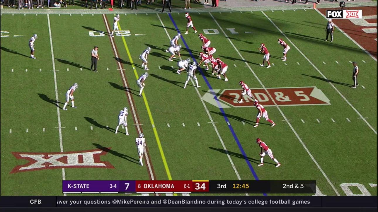 HIGHLIGHTS: Kennedy Brooks breaks one for 86-yard Sooners Touchdown