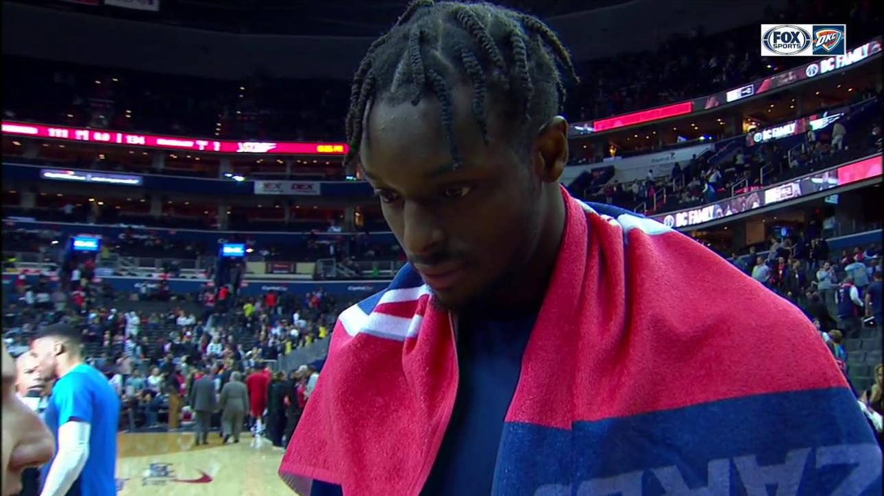 Jerami Grant on OKC's energy, win over Washington