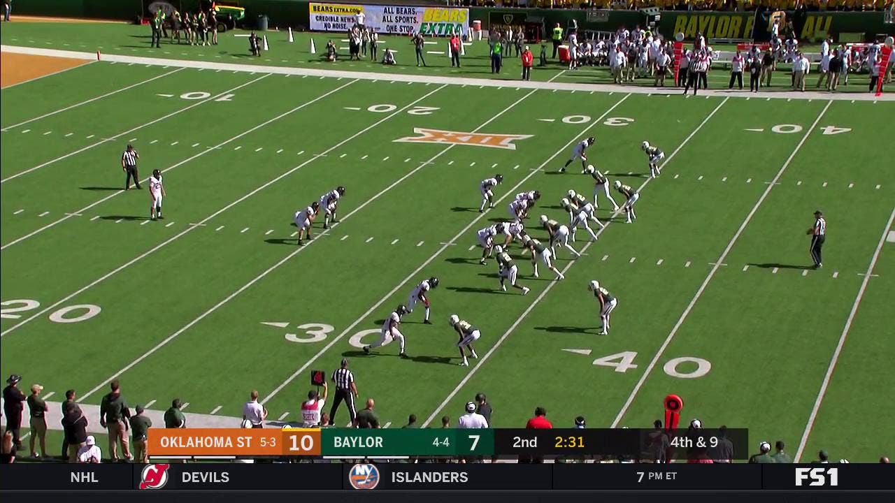 PUNT-BLOCK TD RETURN: Christian Morgan BLOCKS Punt, Tristan Ebner returns it for 6