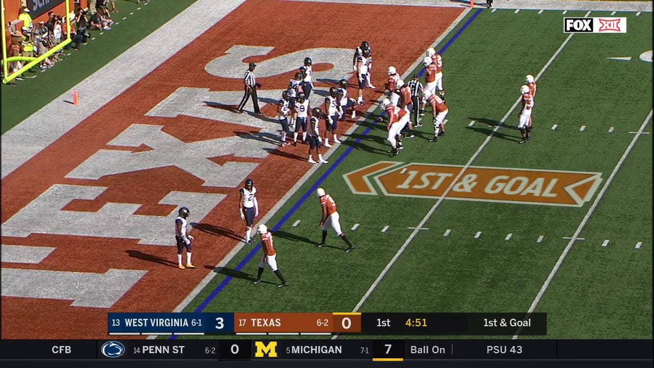 HIGHLIGHTS: Sam Ehlinger in for 1-yard Texas TOUCHDOWN