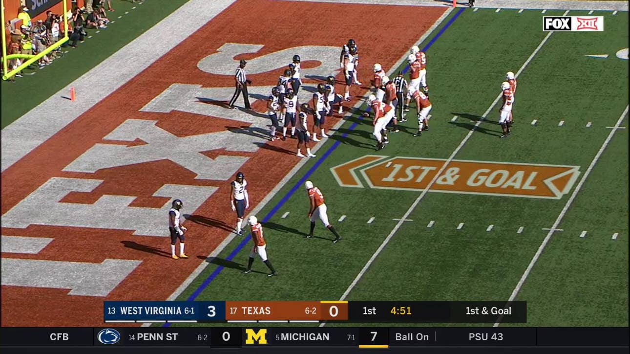 HIGHLIGHTS: Sam Ehlinger in for 1-yard Texas TOUCHDOWN