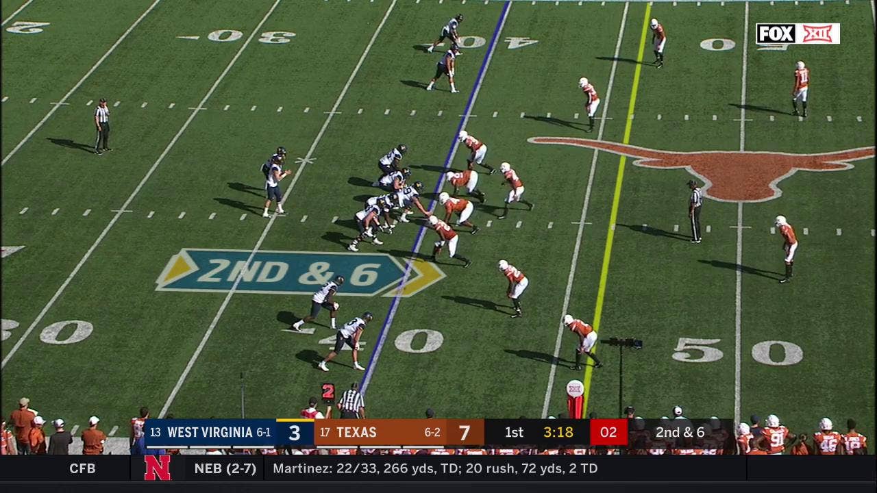 MUST-WATCH: Will Grier passes to David Sills for 60-yard WVU TOUCHDOWN