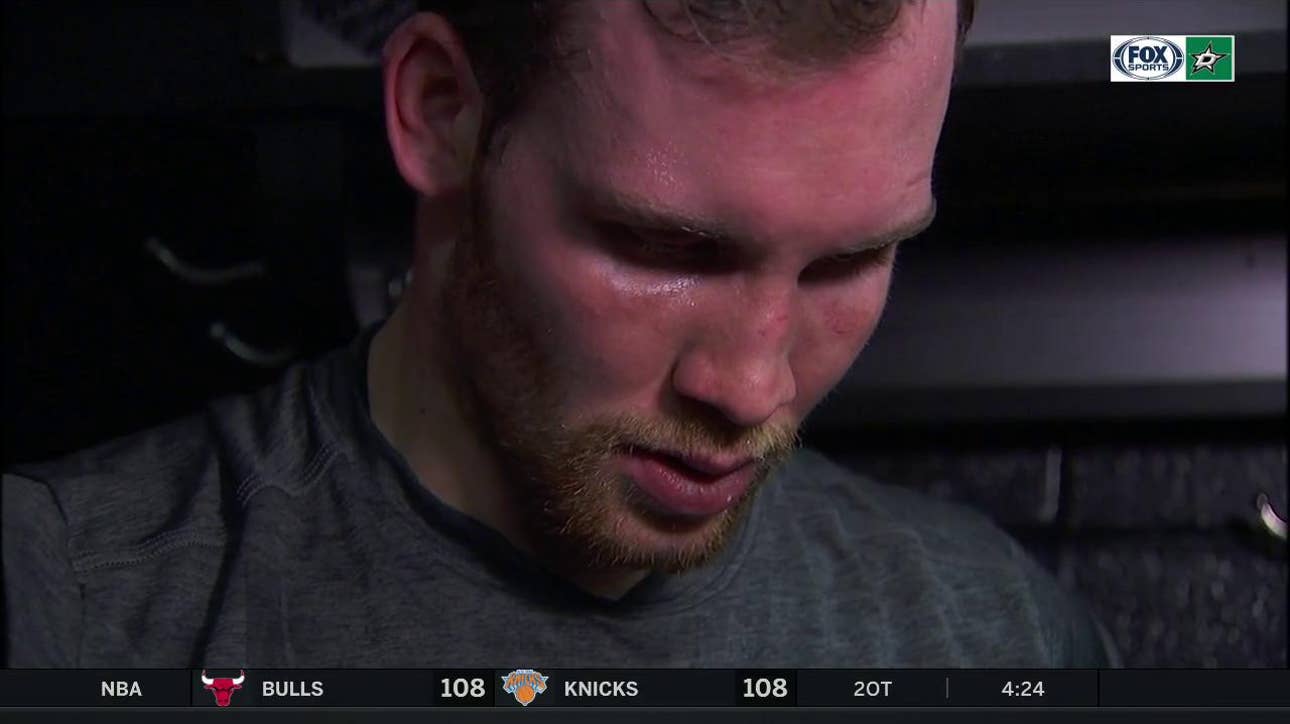 Radek Faksa on loss to the Bruins in OT