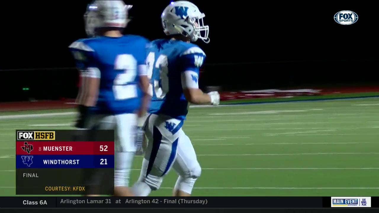 HIGHLIGHTS: #8 Muenster vs. Windthorst | High School Scoreboard Live