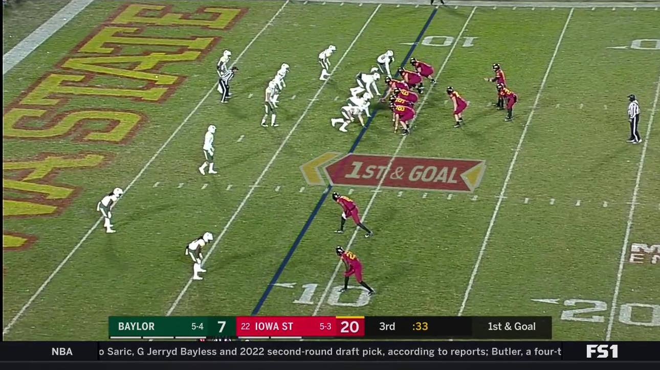 HIGHLIGHTS: Johnnie Lang rushes 8 yards for a TOUCHDOWN