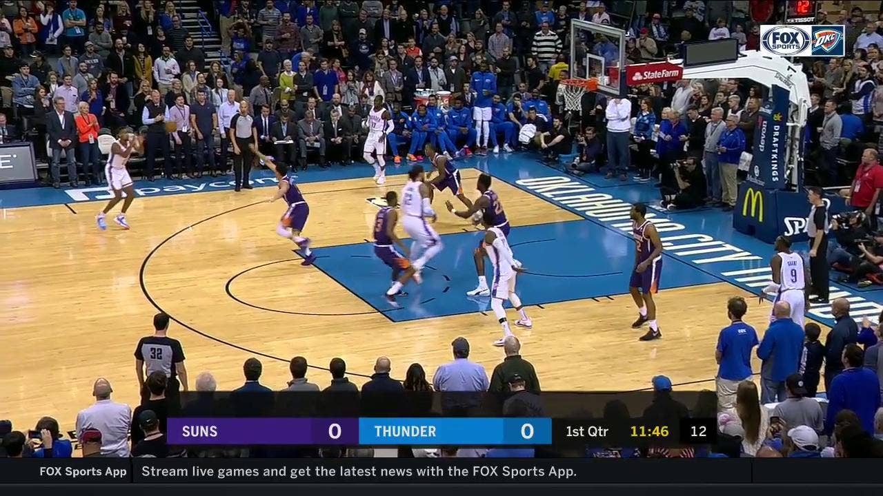 HIGHLIGHTS: Terrance Ferguson with the One-handed Tomahawk DUNK