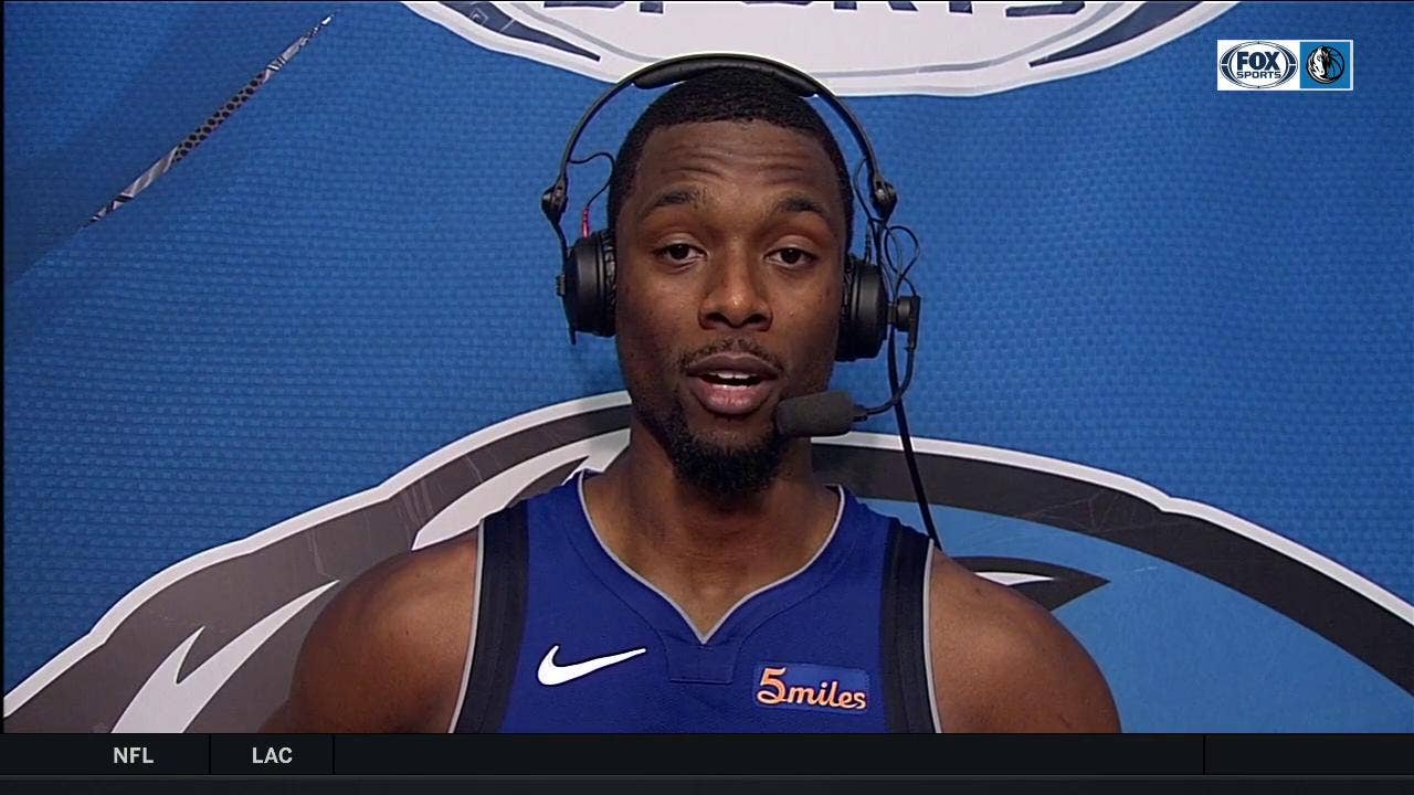 Harrison Barnes: 'Every game I'm feeling better and better'