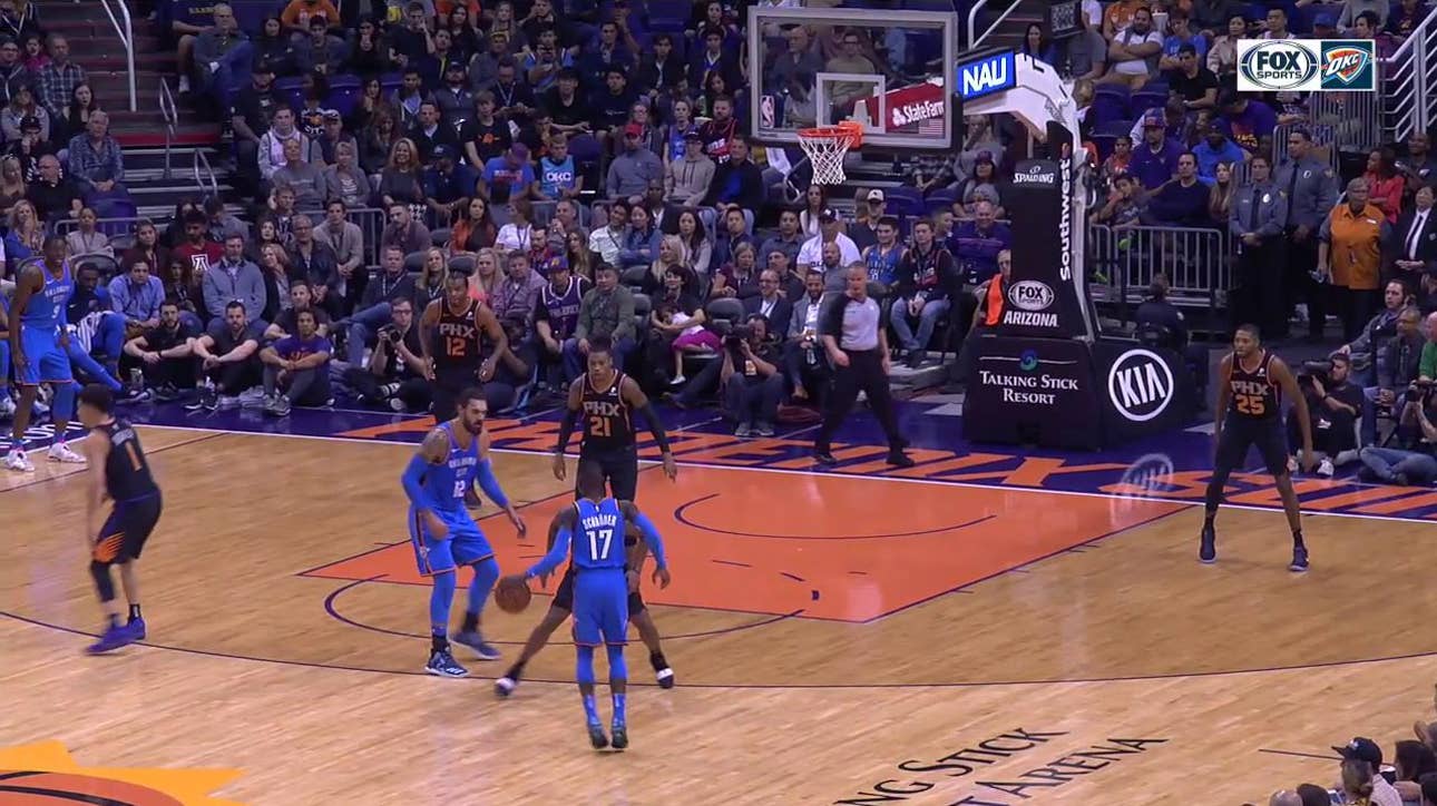 HIGHLIGHTS: Steven Adams doing work to get PG3 Open