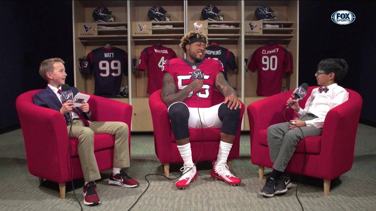 Benardrick McKinney has' 'A crazy long name' | Texans Buzz