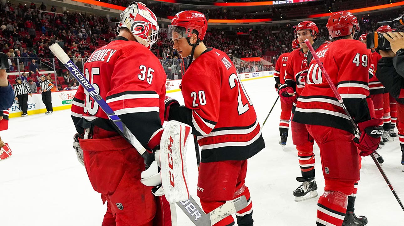 Hurricanes net 3 third-period goals to beat Maple Leafs