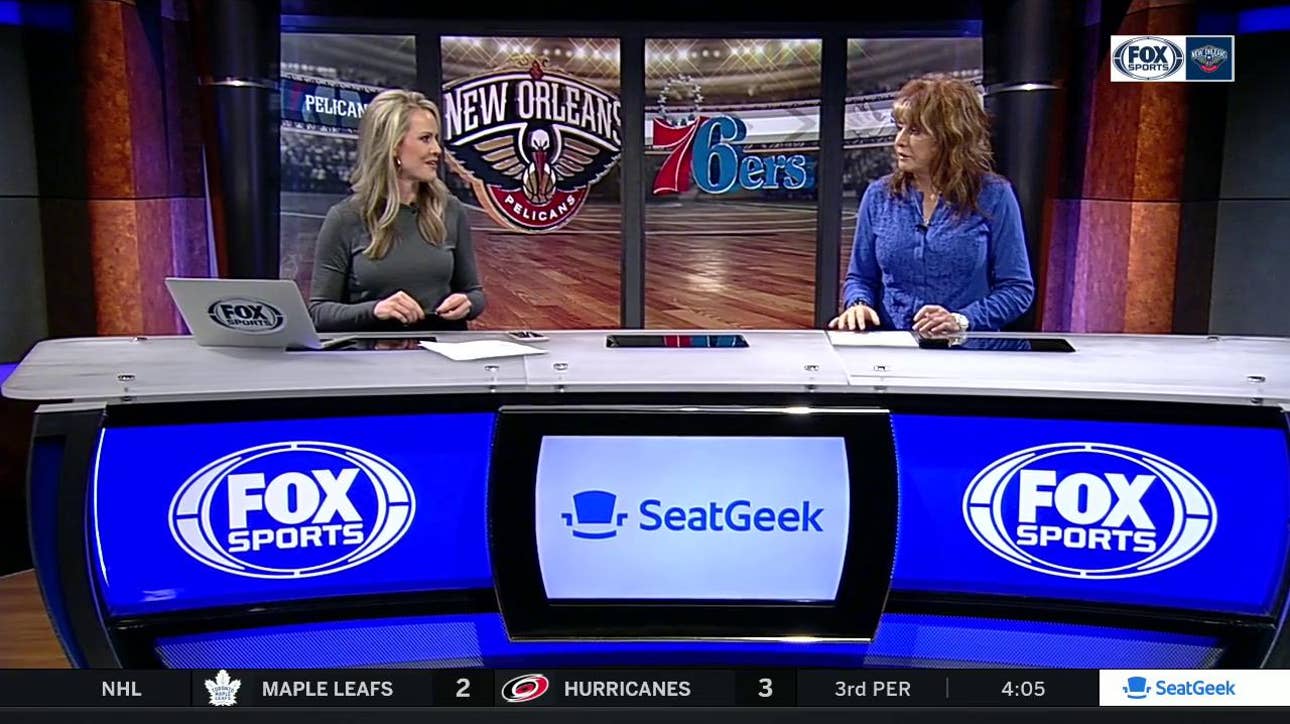 Anthony Davis scores 10,000th point | Pelicans Live