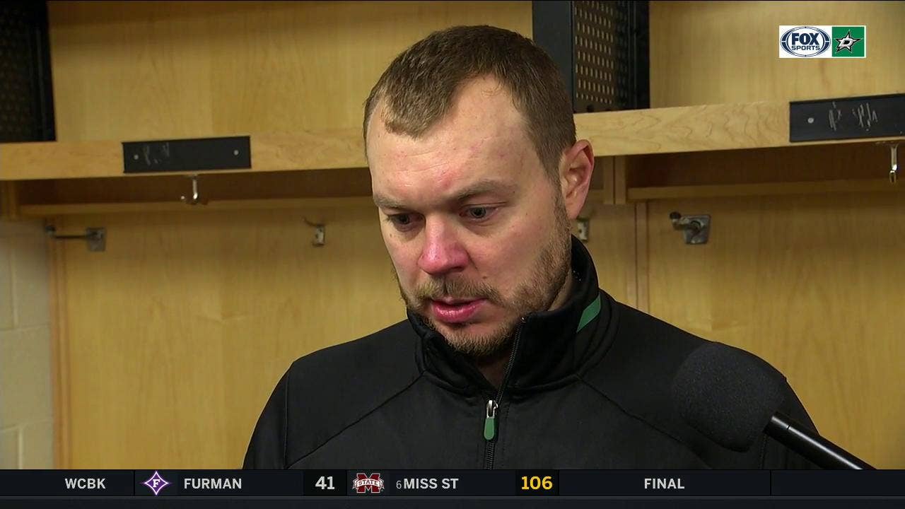 Anton Khudobin on loss to the Penguins