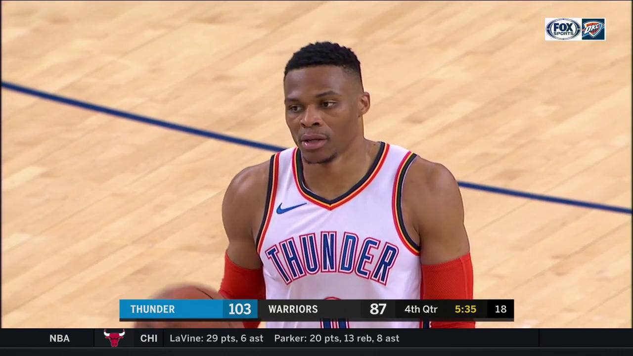 HIGHLIGHTS: Russell Westbrook finds Steven Adams for the DUNK