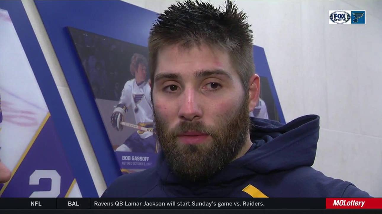 Pat Maroon on his fight to start the game against Predators