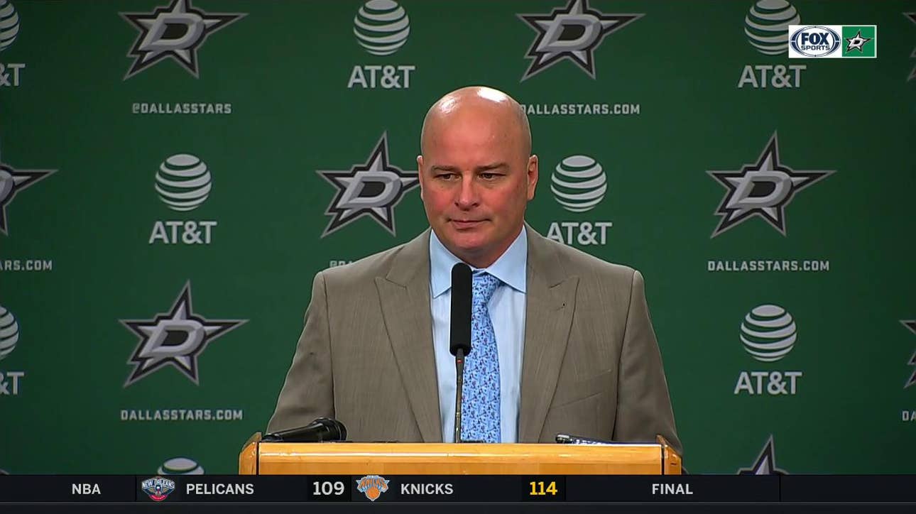 Jim Montgomery on Stars 6-4 win over Senators