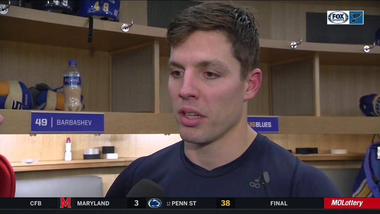 David Perron: 'We weren't working hard enough' against Jets