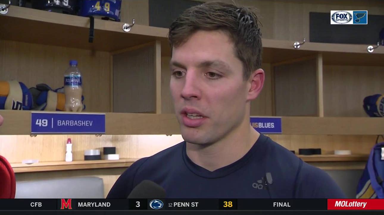 David Perron: 'We weren't working hard enough' against Jets