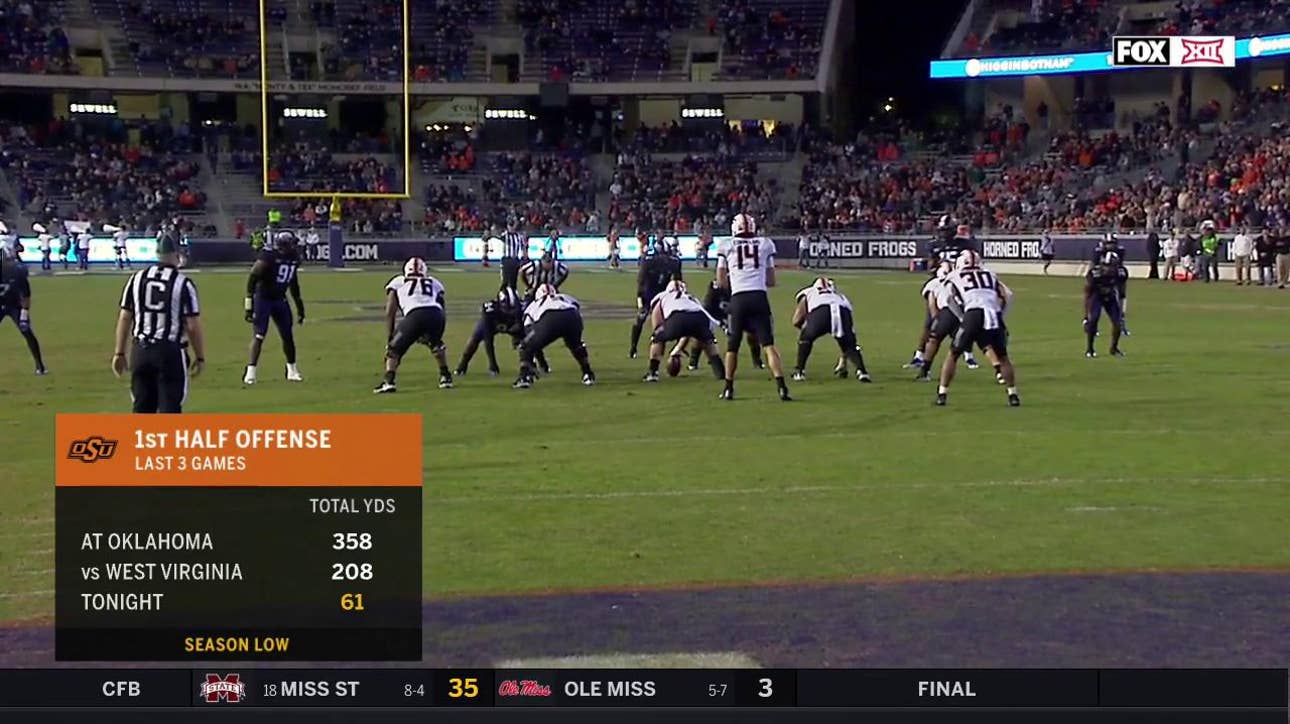 WATCH: Chuba Hubbard fumbles, Jawuan Johnson recovers, returns for 13-yard TOUCHDOWN