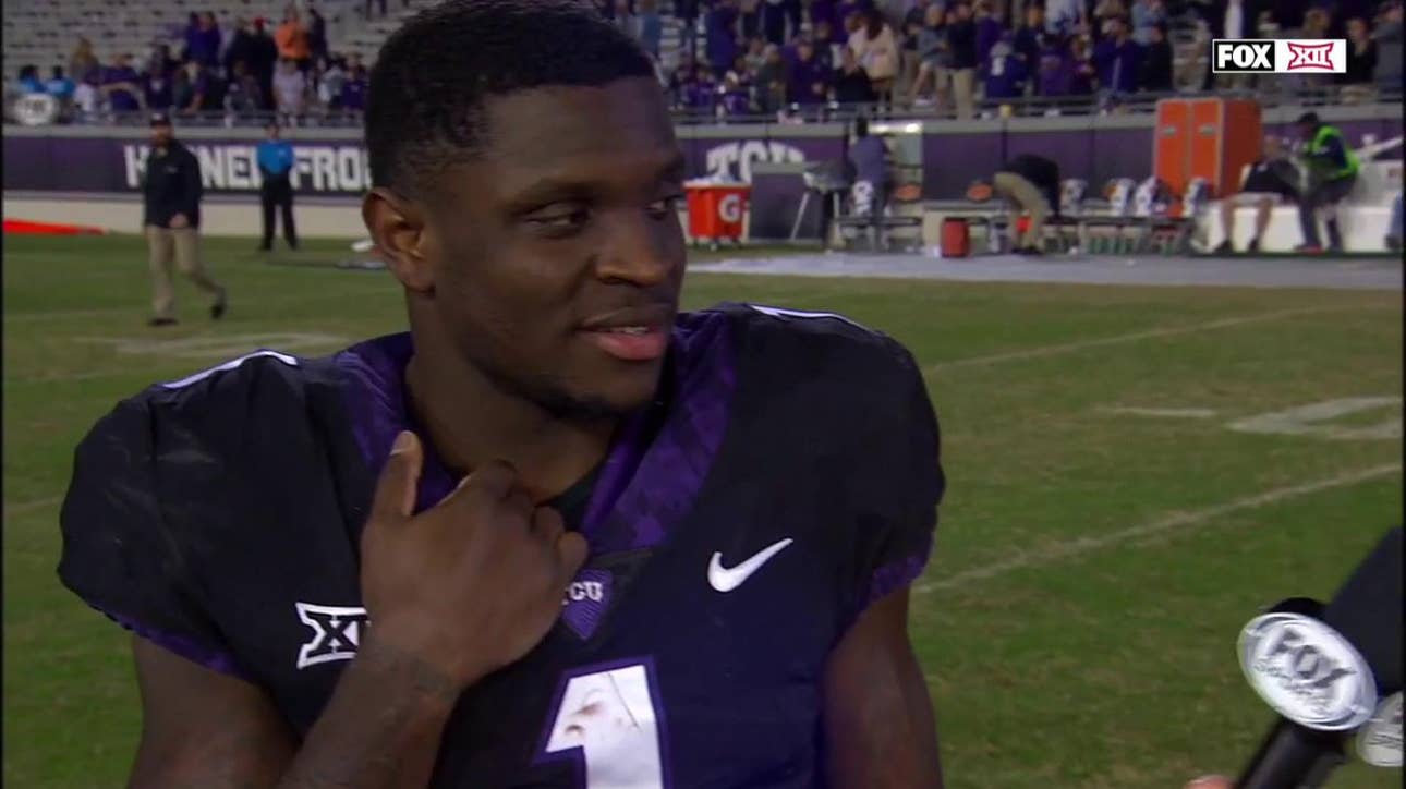 Jalen Reagor on TCU extending the season, defeating OSU
