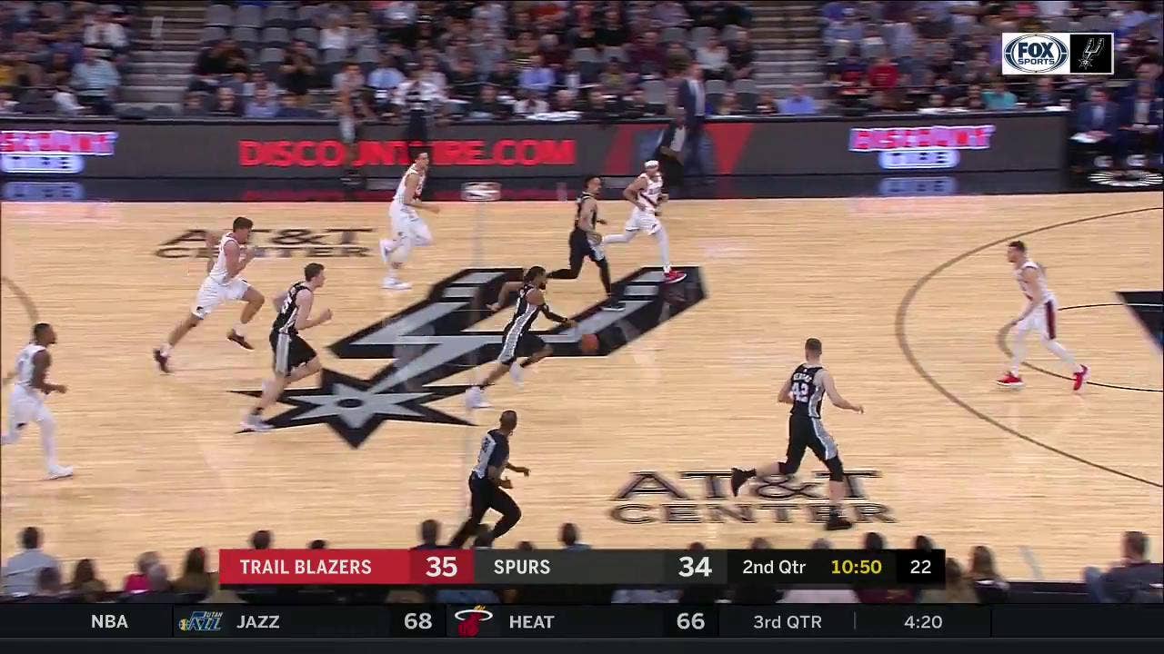 HIGHLIGHTS: Davis Bertans knocks the open 3