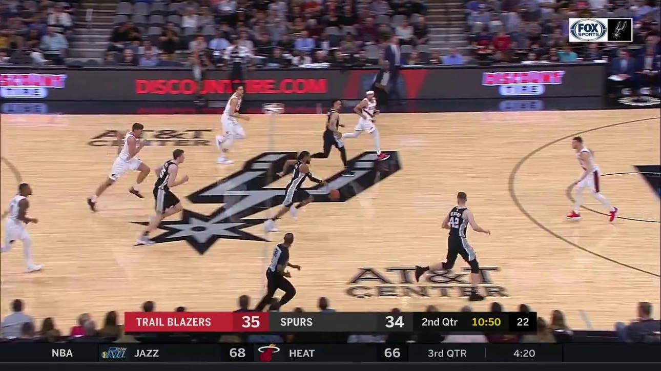 HIGHLIGHTS: Davis Bertans knocks the open 3