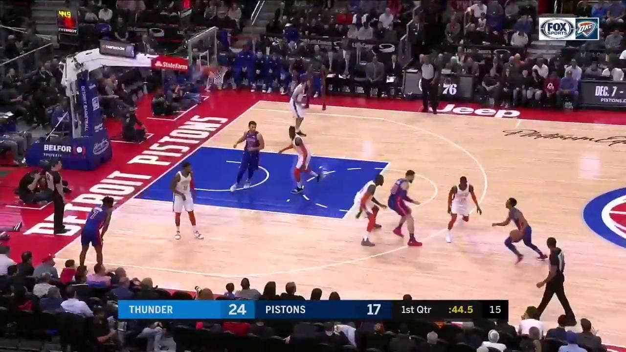 HIGHLIGHTS: Nerlens Noel denies the shot by Blake Griffin