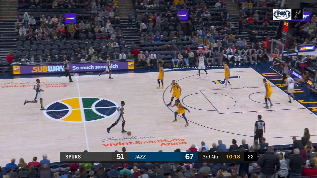 HIGHLIGHTS: DeMar DeRozan with the bucket and the foul