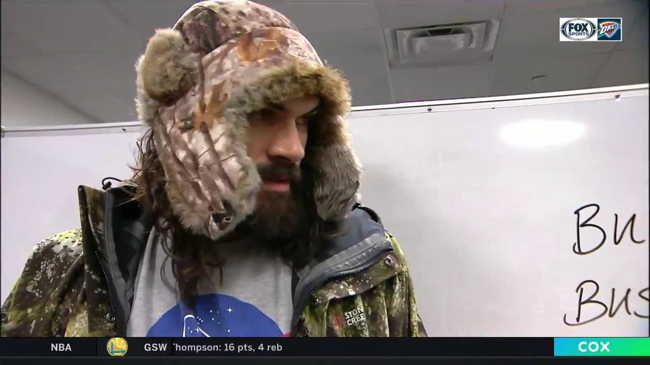 Steven Adams on win over the Brooklyn Nets