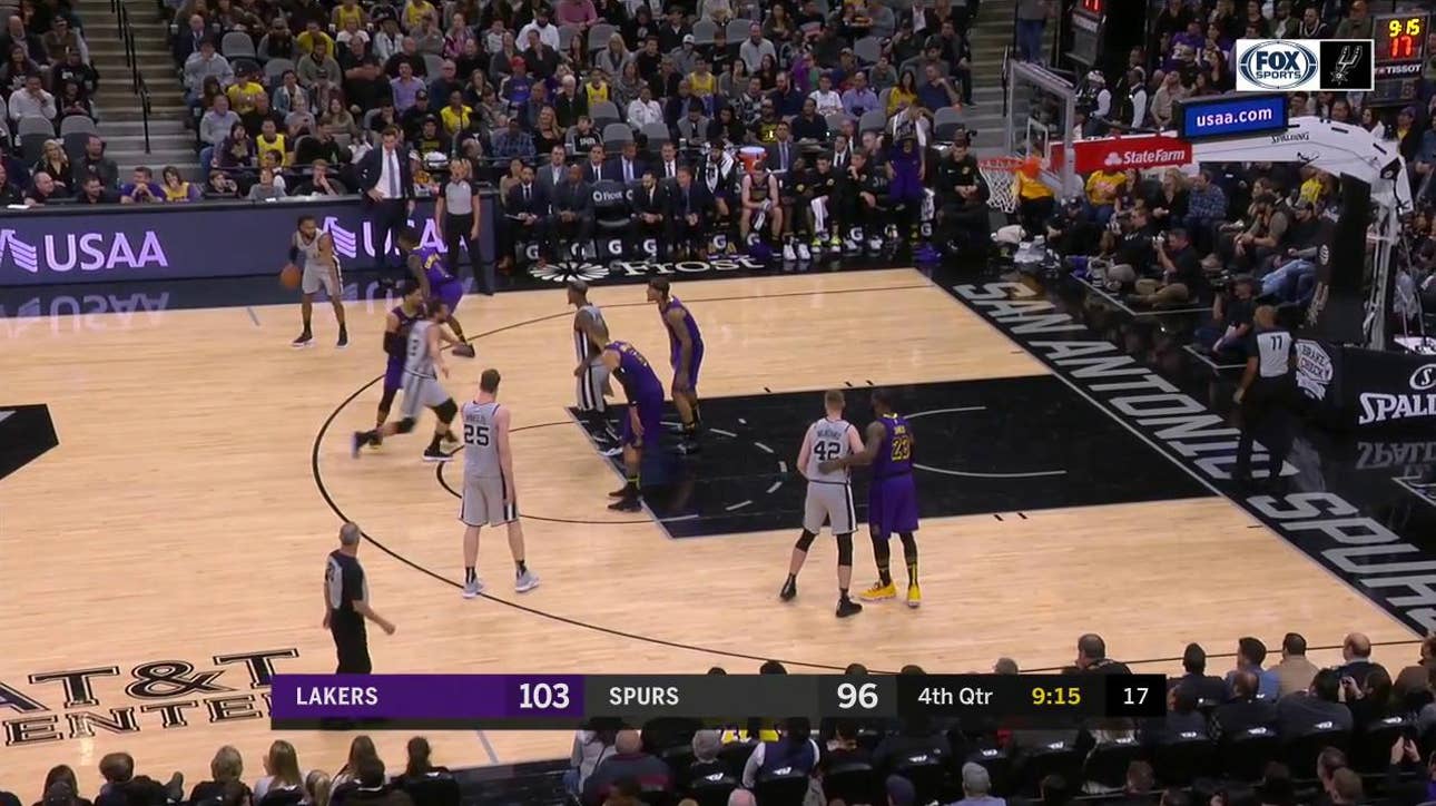 HIGHLIGHTS: Davis Bertans Drains the shot for Three