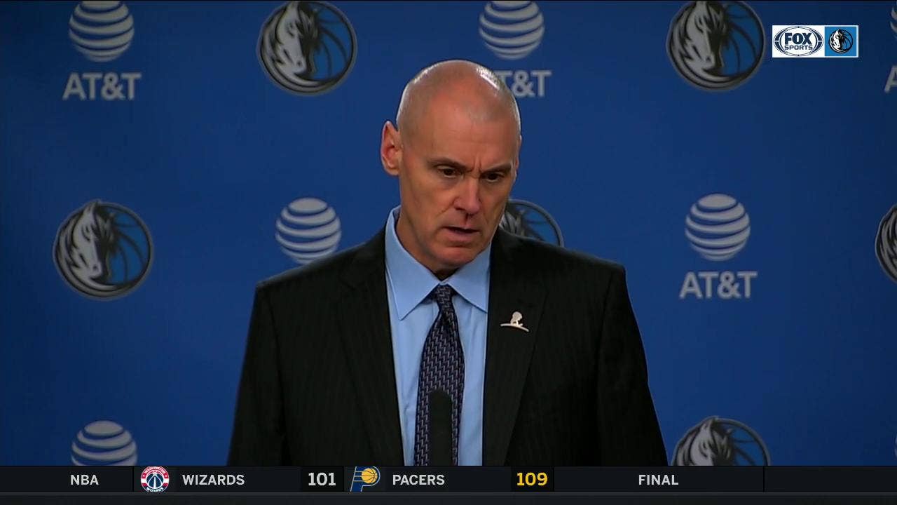 Rick Carlisle is impressed with Rookie Jalen Brunson