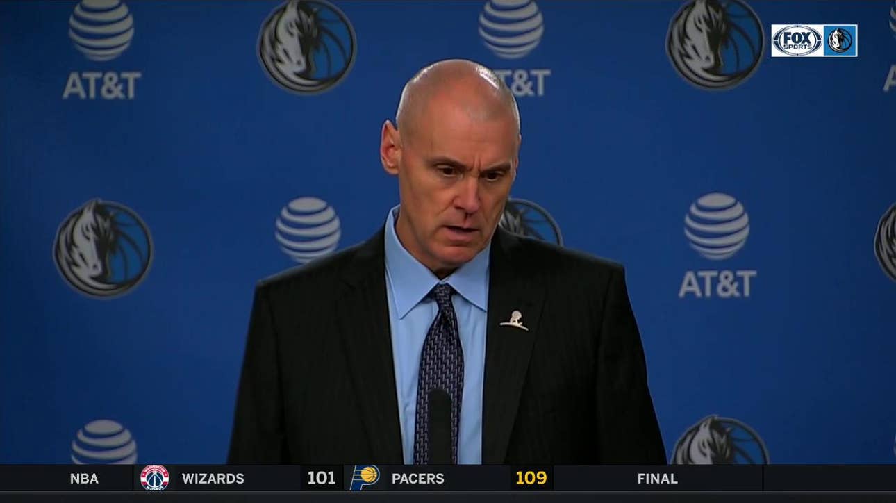 Rick Carlisle is impressed with Rookie Jalen Brunson