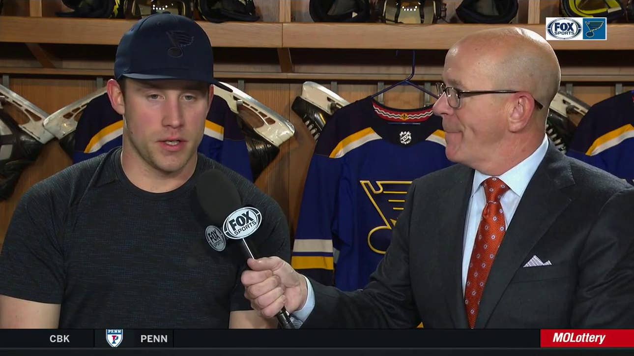 Schwartz hopes Blues' win over Panthers is 'something we can build on'