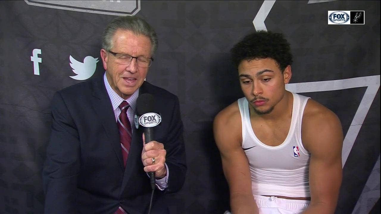Bryn Forbes Excited About First Career Double-Double | Spurs Live