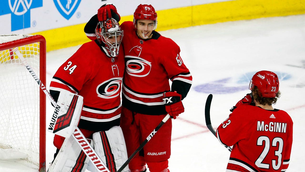 Hurricanes blank Coyotes to snap losing streak