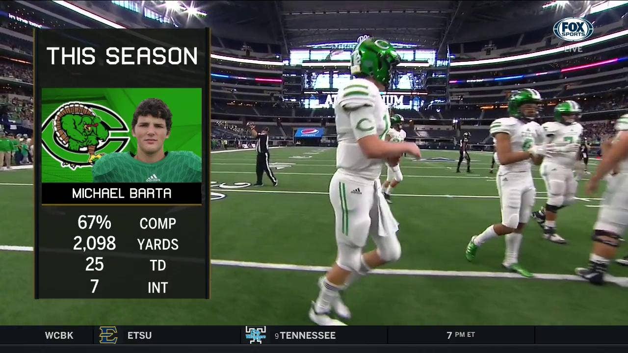 HIGHLIGHTS: Jordan Whittington goes 69-yards for Cuero touchdown | UIL Texas State Football Championships