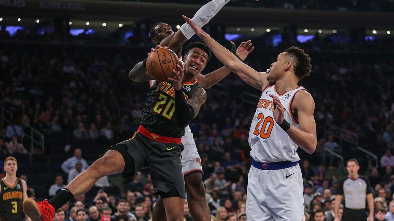 John Collins leads Hawks past Knicks