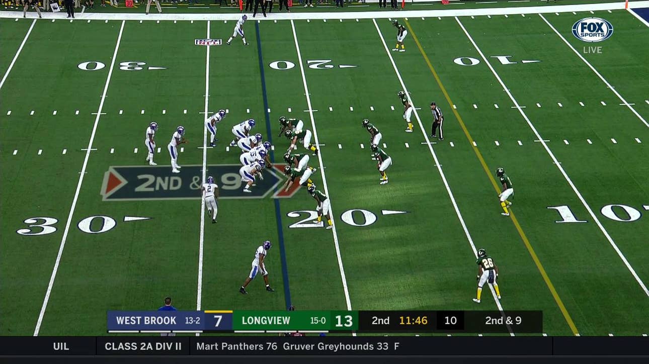 HIGHLIGHTS: QB Keeper for the West Brook TOUCHDOWN | UIL Texas State Football Championships