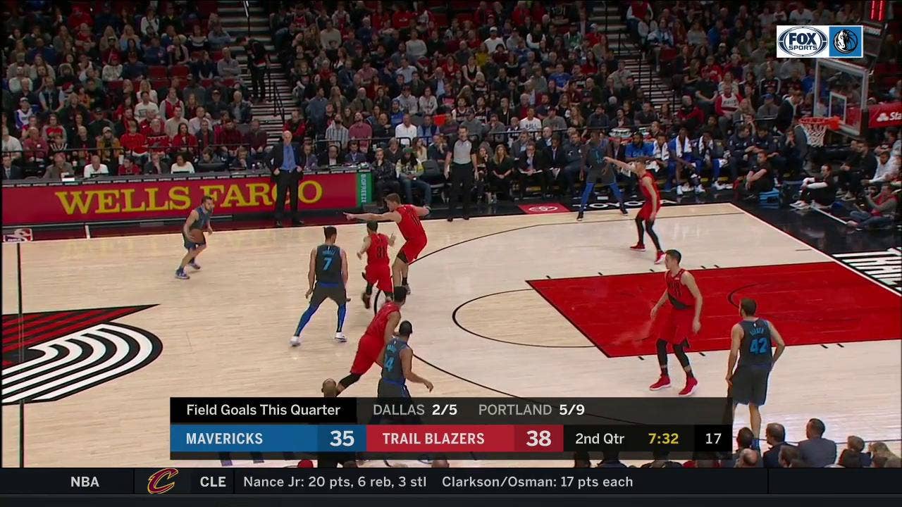 HIGHLIGHTS: Barea on target finds Dwight Powell for the Dunk