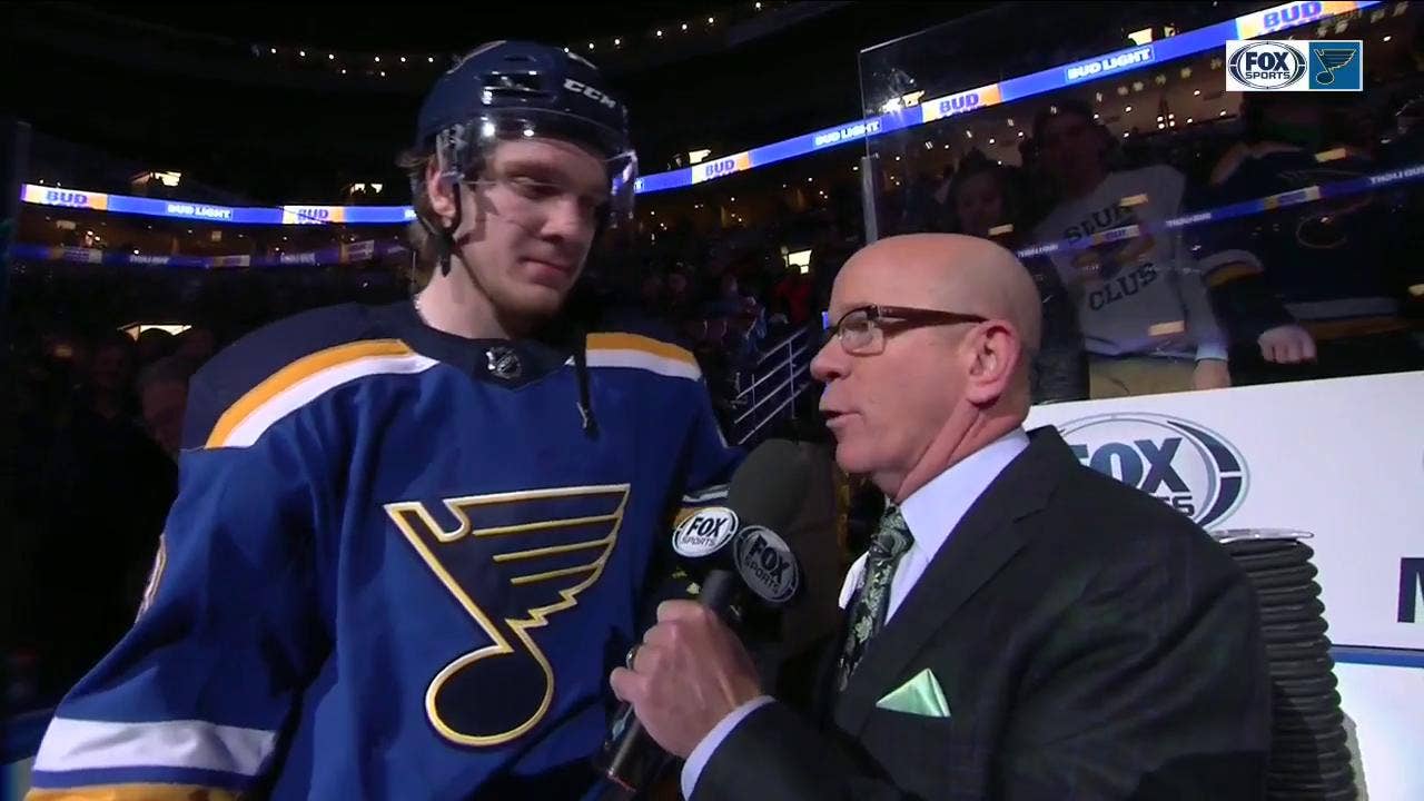 Robert Thomas on his linemates in win over Sabres